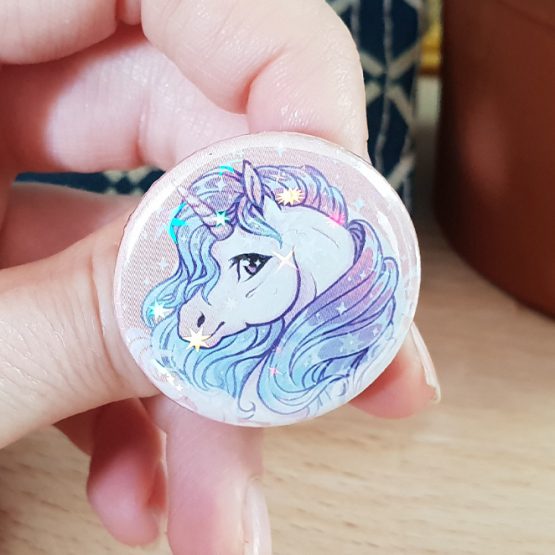Badge/Magnet brillant • Licorne – Image 6