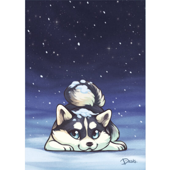 Carte • Husky Chibi – Image 2