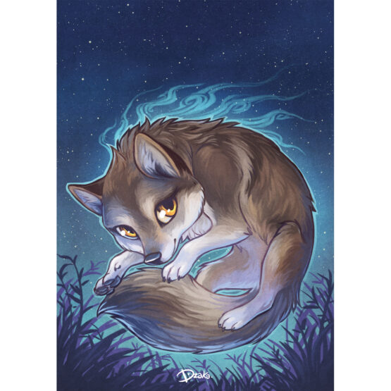 Carte • Loup Nuit – Image 2