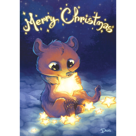 Carte • Ourson de Noël – Image 2