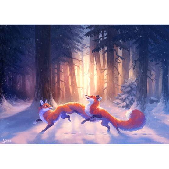 Carte • Renards Premières Neiges – Image 3