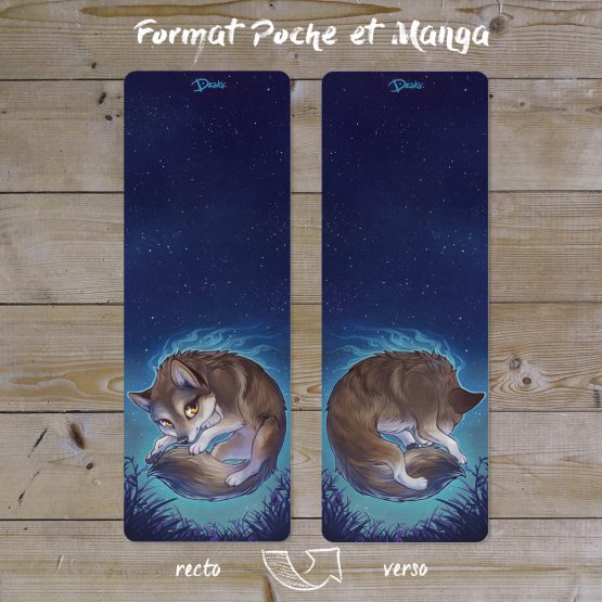 Marque-Page Poche • Loup Nuit – Image 2