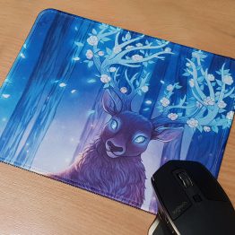 Tapis de souris XXL • Loup Lanterne – Dzaka