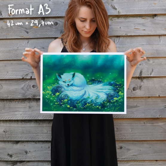 Poster • Kitsune Blanc – Image 4