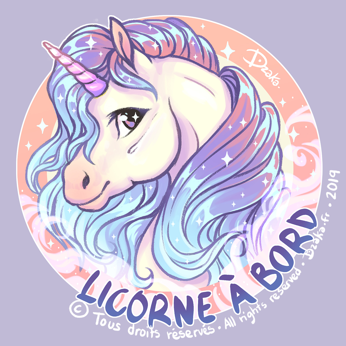 licorne a bordtag