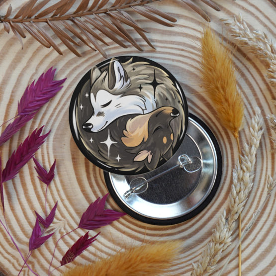 Badge/Magnet • Naya Ori Yin Yang – Image 2