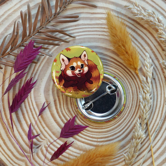 Badge/Magnet • Panda Roux – Image 2