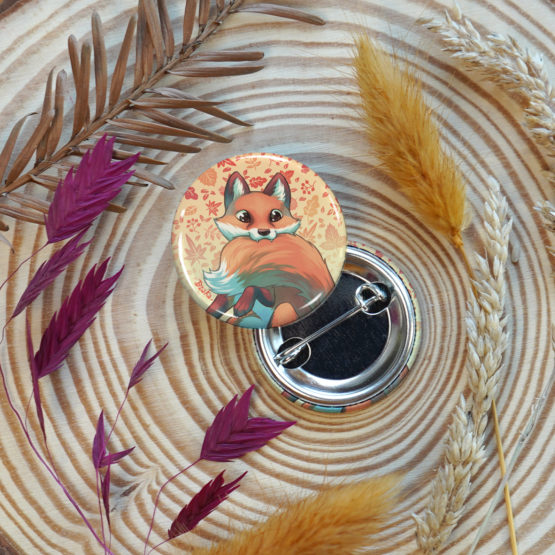 Badge/Magnet • Renard Queue – Image 2