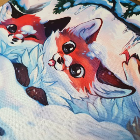 Tapis de Souris • Renardeaux de Noël – Image 10
