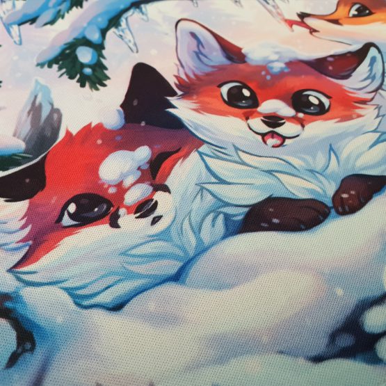 Tapis de Souris • Renardeaux de Noël – Image 9