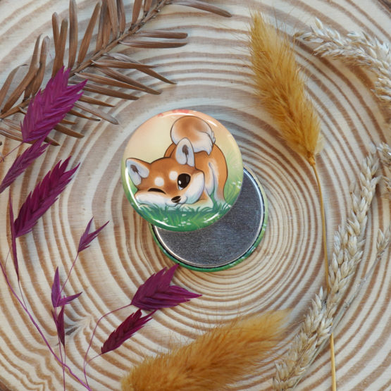 Badge/Magnet • Shiba Roux – Image 3