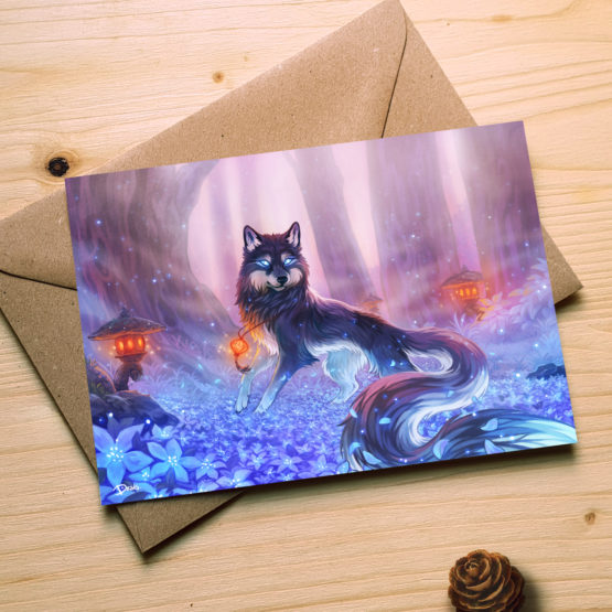 Carte • Loup Lanterne