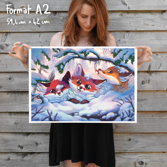 Poster • Renardeaux de Noël – Image 3
