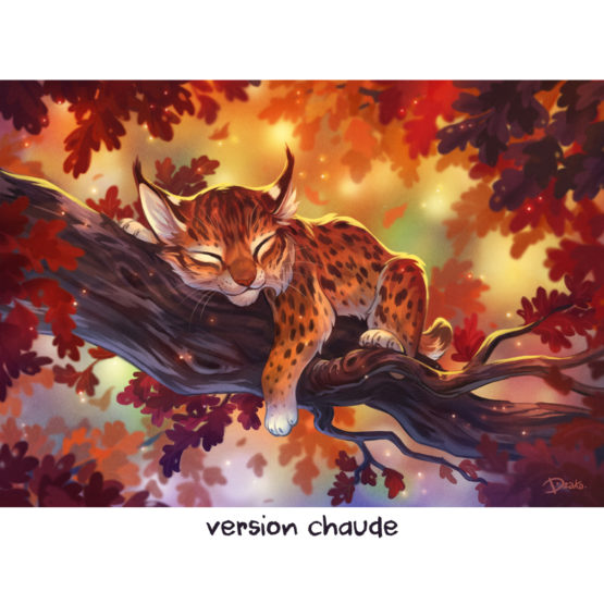 Poster • Lynx Automne (2 variantes) – Image 8