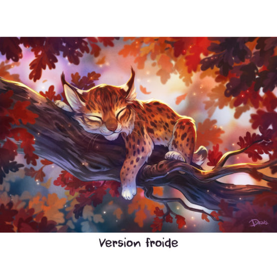 Poster • Lynx Automne (2 variantes) – Image 7