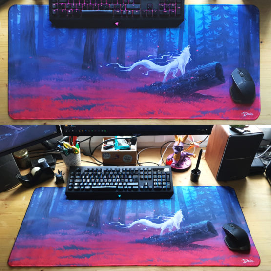 Tapis de souris XXL • Lueur Nocturne – Image 2