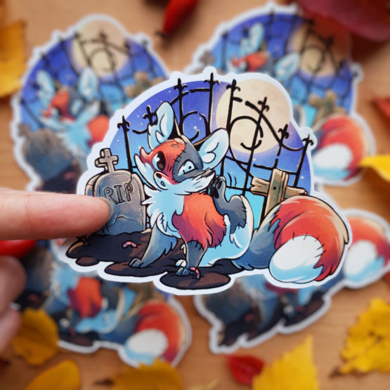 Stickers • Renard Zombie