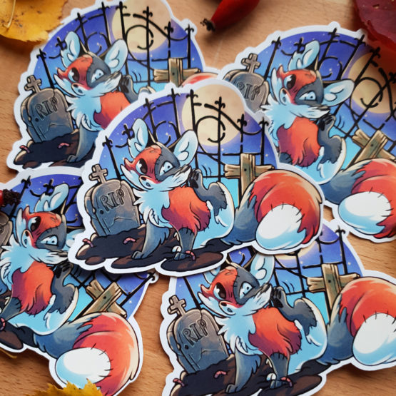 Stickers • Renard Zombie – Image 2