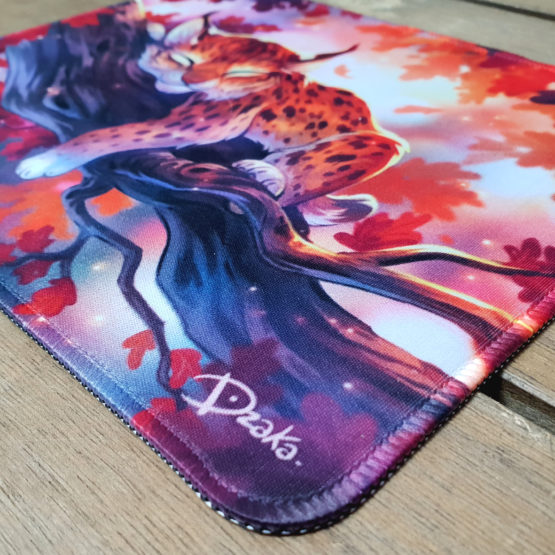 Tapis de Souris • Lynx Automne – Image 5