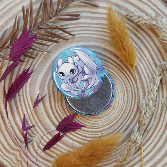 Badge/Magnet • Light Furry – Image 3