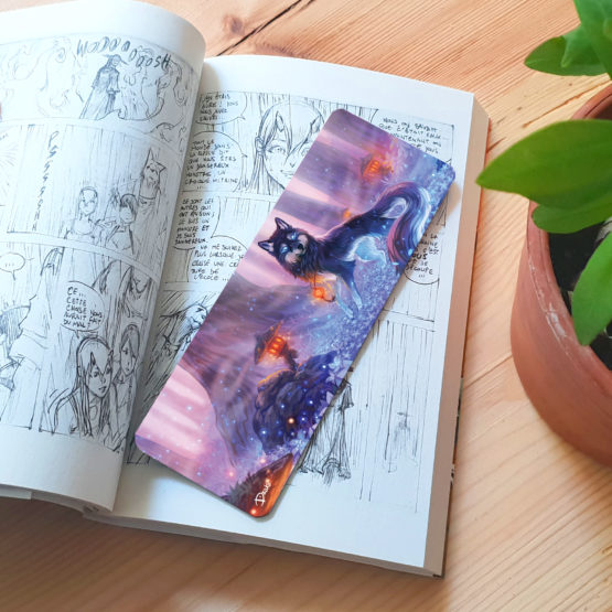 Marque-Page Poche • Loup Lanterne