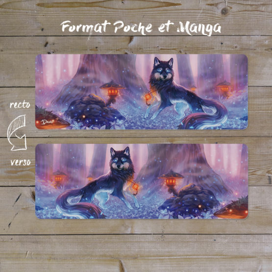 Marque-Page Poche • Loup Lanterne – Image 2