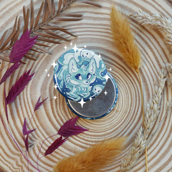 Badge/Magnet • Fox Ghost – Image 3