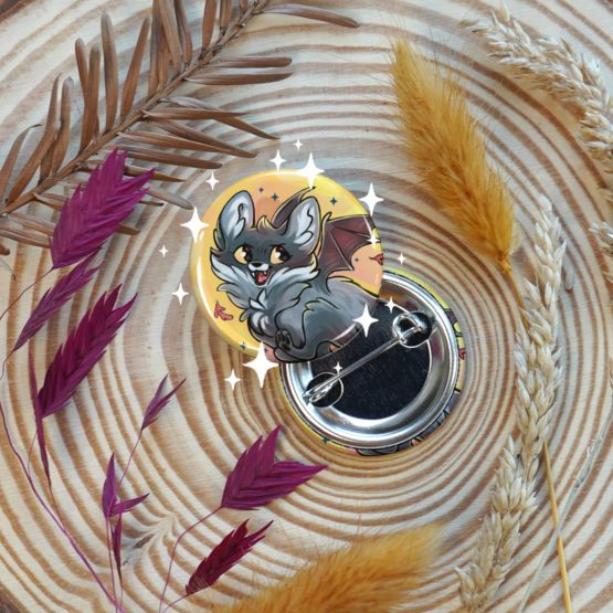Badge/Magnet • Fox Vamp – Image 2