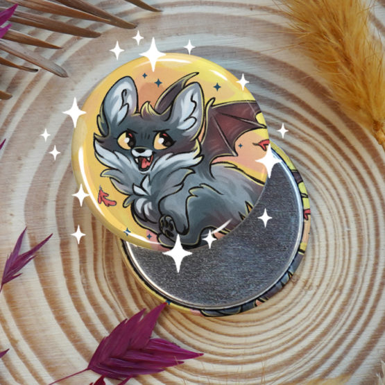 Badge/Magnet • Fox Vamp