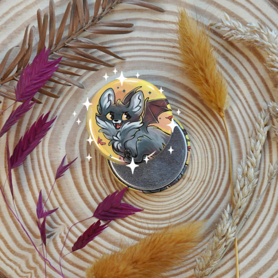 Badge/Magnet • Fox Vamp – Image 3