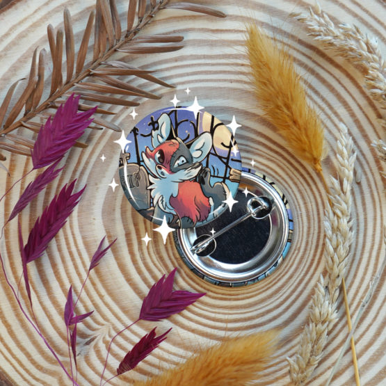 Badge/Magnet • Fox Zombie – Image 2
