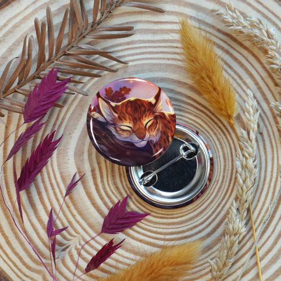 Badge/Magnet • Lynx Automne – Image 3
