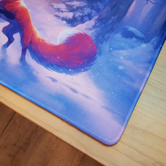 Tapis de souris XXL • Renards Premières Neiges – Image 8