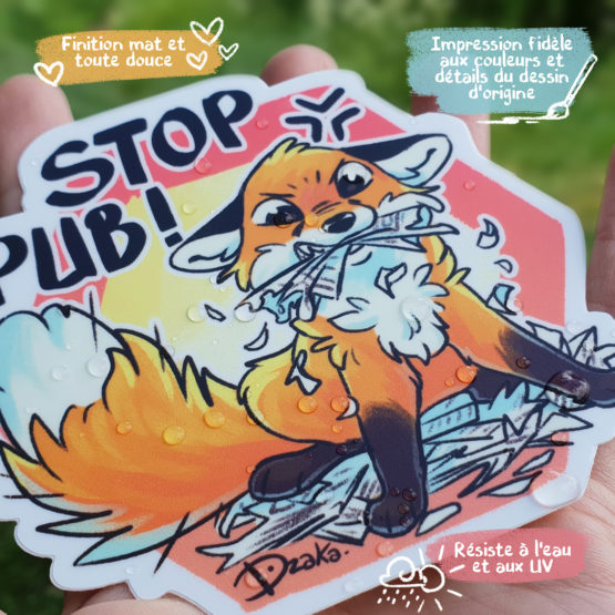 Stickers Stop Pub • Renard Rageux – Image 4