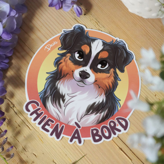 Sticker Auto • Berger Australien • 4 Coloris – Image 2