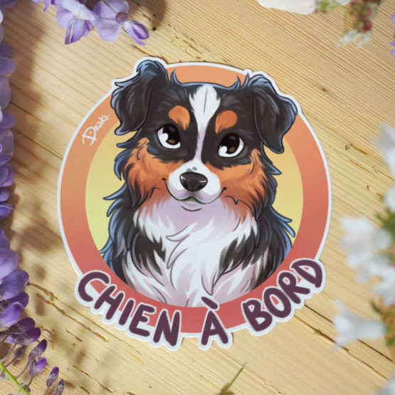 Sticker Auto • Berger Australien • 4 Coloris – Image 3