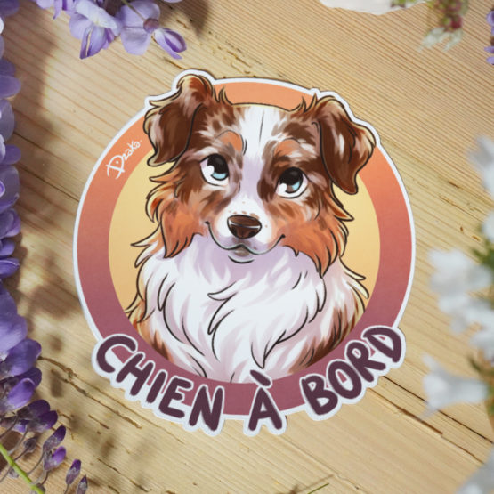 Sticker Auto • Berger Australien • 4 Coloris – Image 5