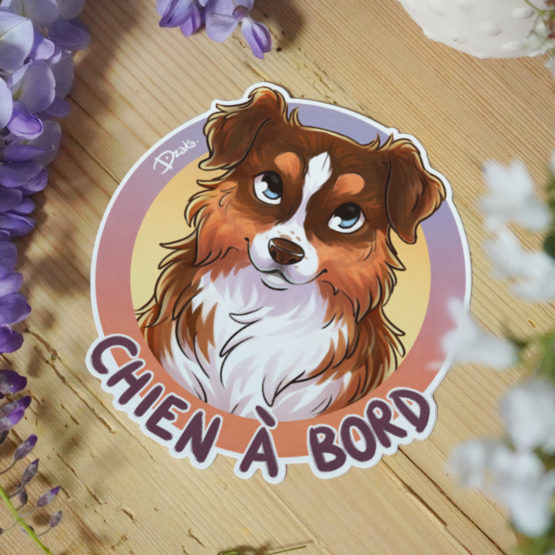 Sticker Auto • Berger Australien • 4 Coloris – Image 7