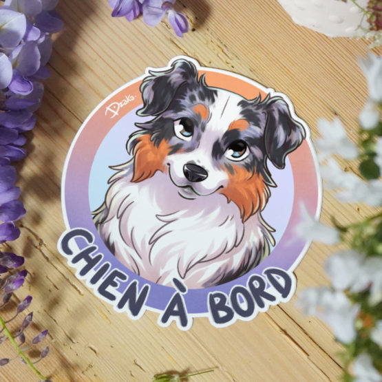 Sticker Auto • Berger Australien • 4 Coloris – Image 9