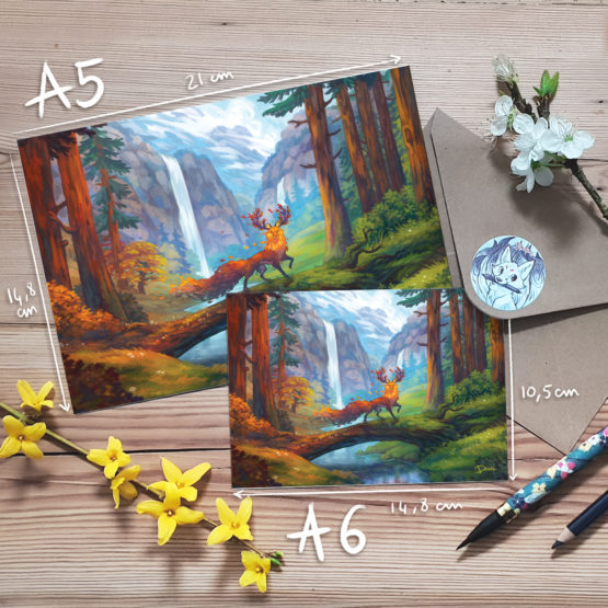 Carte • Cerf Renard – Image 2