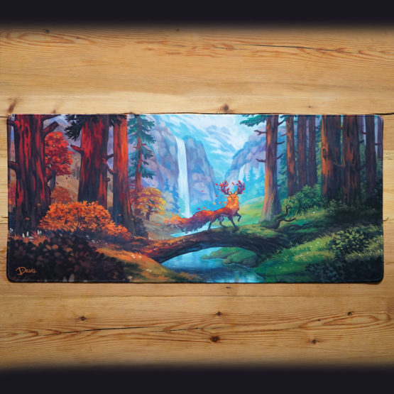 Tapis de souris XXL • Cerf Renard – Image 3