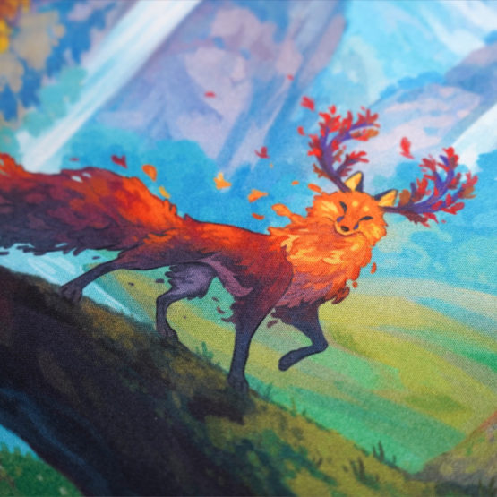Tapis de souris XXL • Cerf Renard – Image 5