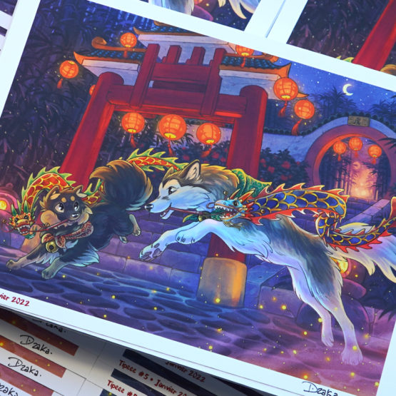 Print A4 Naya & Ori • Nouvel An Lunaire – Image 3
