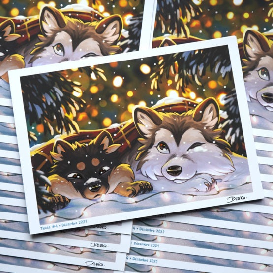 Print A4 Naya & Ori • Douces Lumières