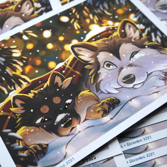 Print A4 Naya & Ori • Douces Lumières – Image 2