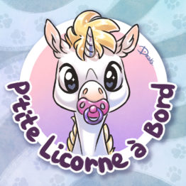 ptite licorne à bord