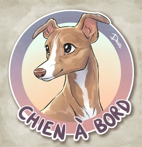Sticker Auto • Whippet • 6 Coloris – Image 7