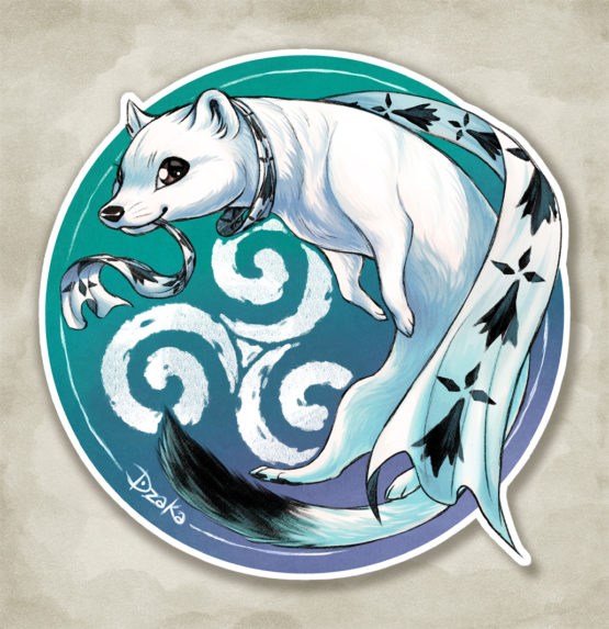 Sticker Auto • Hermine Bretonne