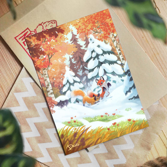 Carte • Renards 4 Saisons