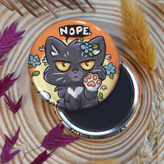 Badge/Magnet • Chat Nope
